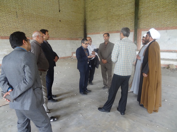 حضور در نمازجمعه شهر حصار گرمخان